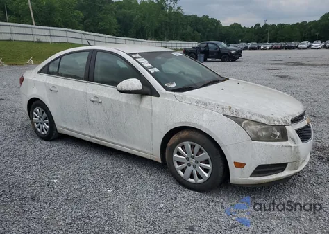 2011 Chevrolet Cruze Lt z USA, uszkodzony, nr VIN 1G1PF5S99B7266884